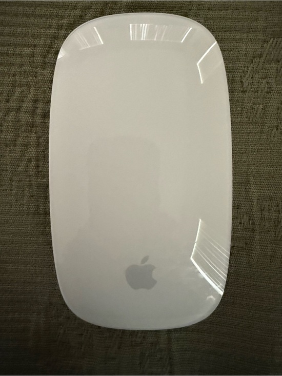 Apple Other - Apple Silver Wireless Magic Mouse with Black Grip Strips